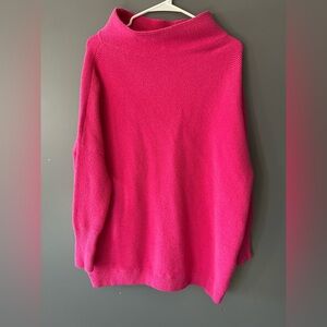 Free people ottoman Women's Vibrant Pink Sweater